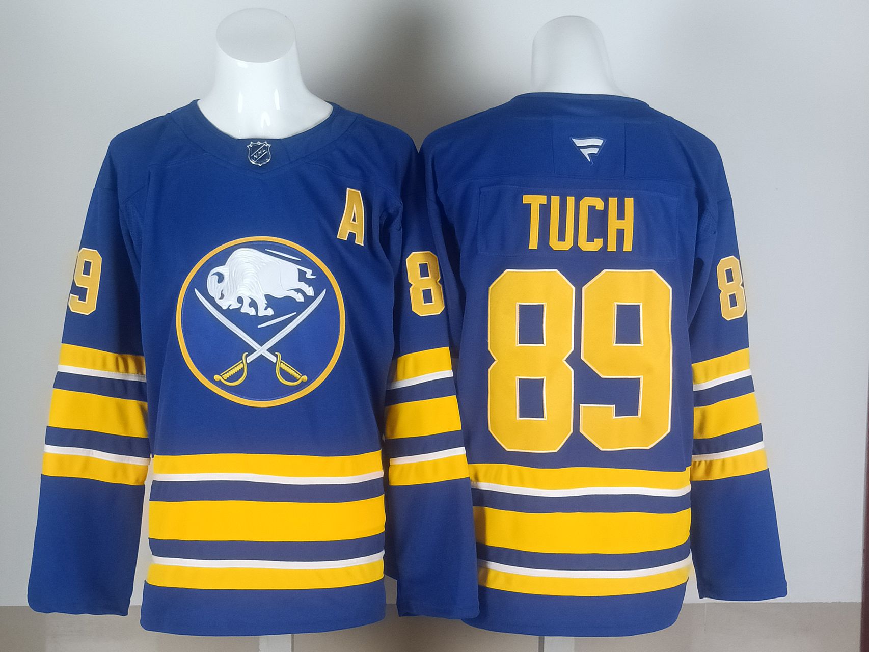 Men 2026 Buffalo Sabres #89 Tuch Blue NHL Jersey style 01